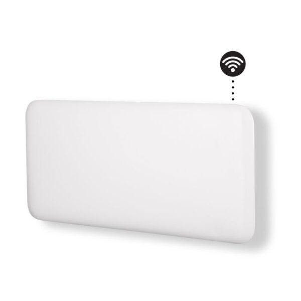 MILL panelni konvekcijski radiator Wi-Fi 1000W bel jeklo PA1000WIFI4