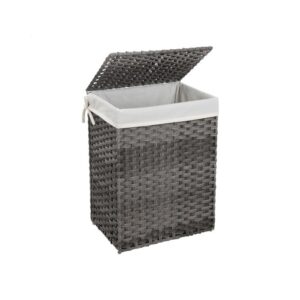 panier-a-linge-tisse-gris-ulcb51wg-1 SONGMICS Košara za perilo Ratan 90L siva, LCB51WG