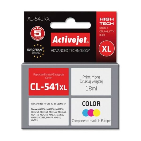 ActiveJet barvno črnilo Canon CL-541XL