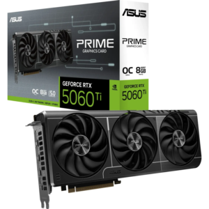 Grafična kartica ASUS Prime GeForce RTX 5060 Ti OC, 8GB GDDR7, PCI-E 5.0 PRIME-RTX5060TI-O8G