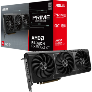 ASUS grafična kartica Prime Radeon RX 9060 XT OC, 16GB GDDR6, PCI-E 5.0 PRIME-RX9060XT-O16G