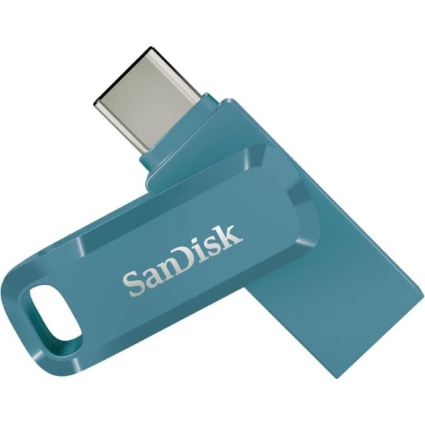 sdddc3-064g-g46nbb SANDISK 64GB Ultra Dual Drive Go USB-C/A 3.2 USB ključ (moder)