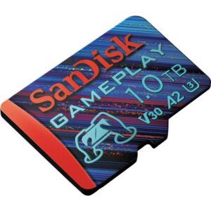 SanDisk 1TB GamePlay microSD spominska kartica za mobilni in konzolni gaming