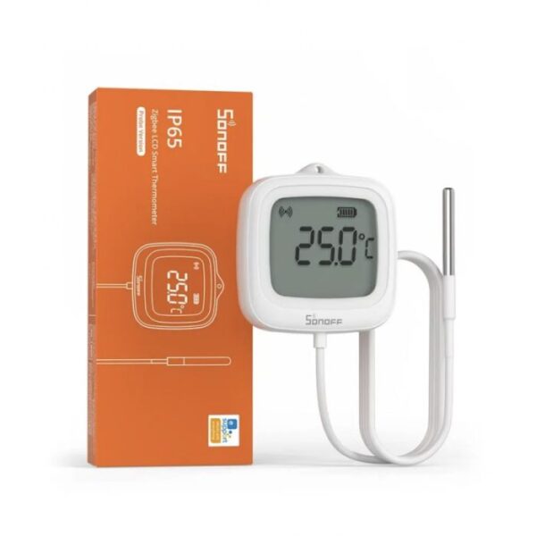 sonoff-zigbee-temperature-sensor-ip65-remote-cable-snzb-02ld SONOFF ZigBee pametni senzor za temperaturo SNZB-02LD (različica s sondo)