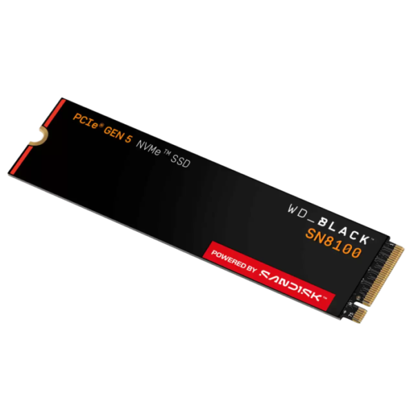 SanDisk 2TB WD Black SN8100 M.2 2280 PCI-e 5.0 NVMe 2.0 SSD disk