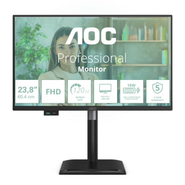 24p4u AOC 24P4U 23,8" IPS FHD 120Hz monitor