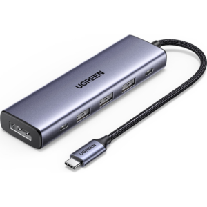 Ugreen 5-v-1 USB-C Hub (100 W PD, 4K@60Hz Displayport)