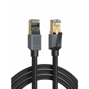 Ugreen UTP Cat8 pleten okrogel mrežni kabel, 3M