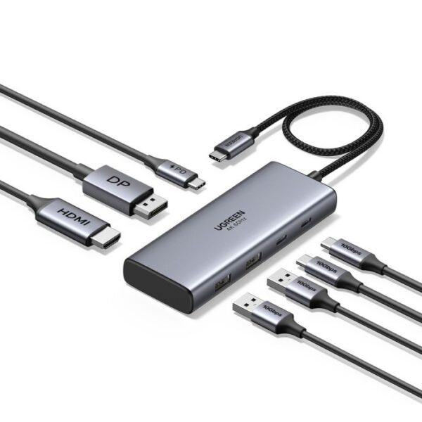 thumb____2_ Ugreen 7v1 USB-C HUB HDMI+DP+USB+PD 100W