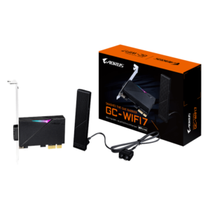 gc-wifi7_01 GIGABYTE GC-WIFI7 2Tx2R a/b/g/n/ac/ax/be Tri Band WIFI 7 + BLUETOOTH 5.3 PCI-E kartica