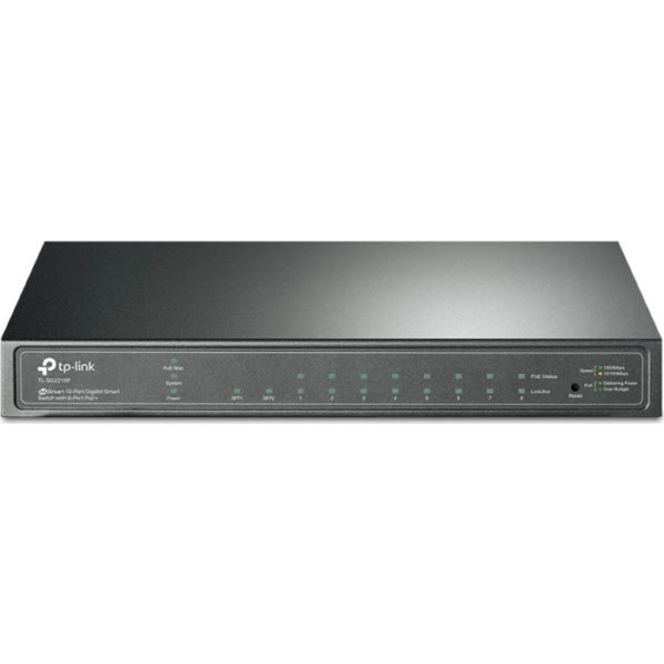 TP-LINK Omada SG2210P Omada 8 PoE+ port, 2 Gigabit SFP slot pametno stikalo / switch