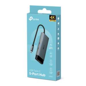 uh5020c-8 TP-LINK UH5020C 5-v-1 USB-C HUB priklopna postaja z 4K HDMI in 100 W Power Delivery