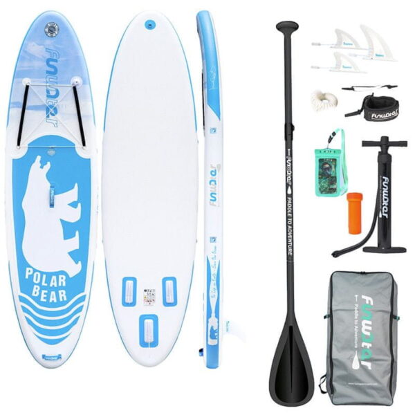 FUNWATER SUP deska za veslanje SUPFW07A 3,2 m (modra)
