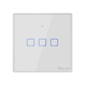 SONOFF pametno stensko stikalo Wi-Fi + RF433 trojno T2EU3C-TX