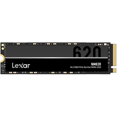 Disk SSD Lexar NM620 512 GB M.2 2280 NVMe PCIe Gen3x4 R: 3500MB/s / W: 2400MB/s