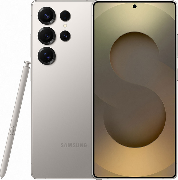 Samsung Galaxy S25 Ultra Dual 5G 256GB 12GB RAM ( Titanium White Silver) White