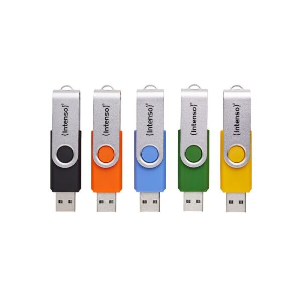 Intenso 5x32GB Office Line USB 3.2 spominski ključki - Barvni