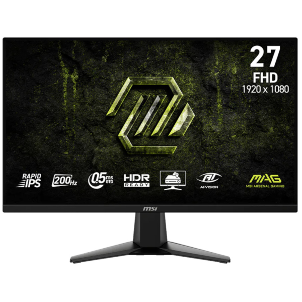 Zaslon MSI MAG 275F E20 / 27" (68,5 cm) / 1920 X 1080 / 200 Hz / 0,5 ms