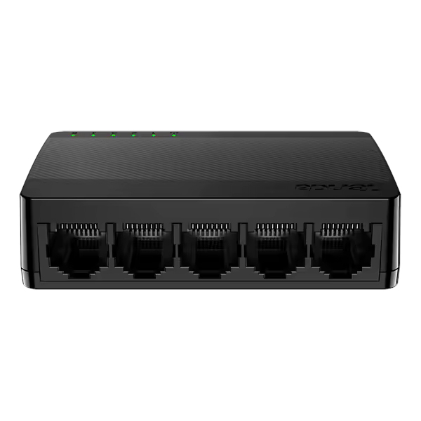 Omrežno stikalo TENDA SG105 5-portno / Gigabit / črno