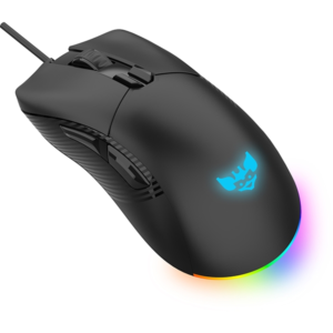 gaming-miska-bytezone-ghost-zicna-0.jpg-0 Gaming miška BYTEZONE Ghost žična / RGB (16,8M barv) / max DPI 19K / optična / paracord kabel (črna)