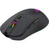 Gaming miška BYTEZONE Morpheus brezžična-žična / RGB (16,8M barv) / max DPI 10K / optična / mat UV premaz (črna)