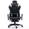 Gaming stol Bytezone CARBON, masažna blazina / Bluetooth zvočniki (črn)