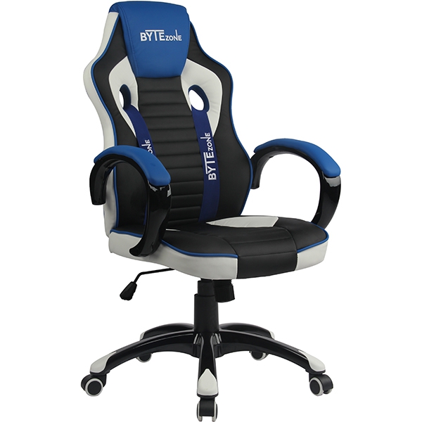 gaming-stol-bytezone-racer-pro-cr-1.jpg-1 Gaming stol Bytezone Racer PRO (črno-siv-moder)