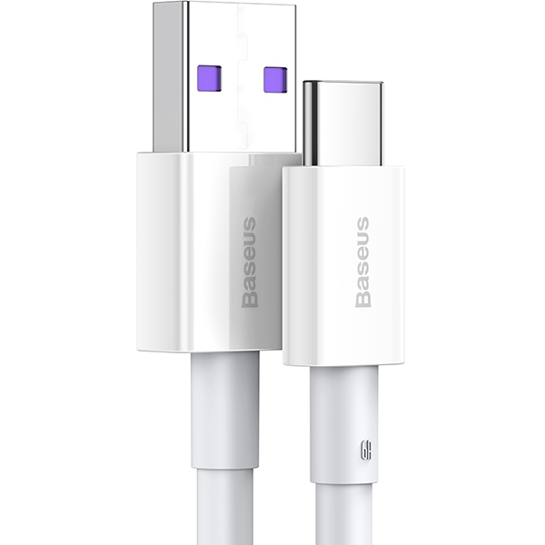 Kabel BASEUS Superior Series USB Type-C Fast Charging, 66W, 2M (bel)
