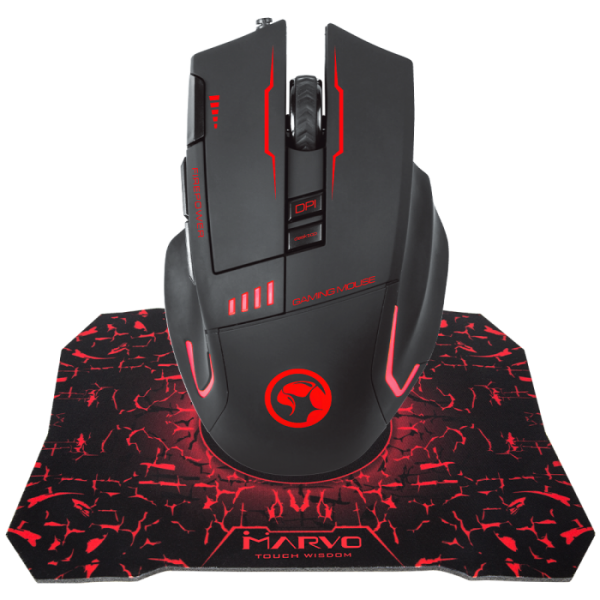 MARVO miška G909L + G1 Gaming podloga