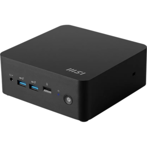 Mini namizni računalnik MSI Cubi NUC 1MG-014BEU barebone Core 3 / Wi-Fi 6E + BT / 2x2.5Gbps (črn)