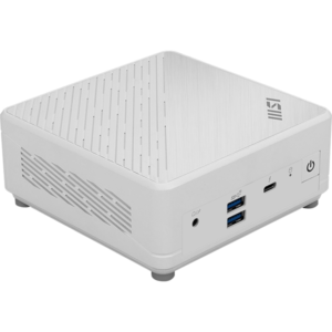 Mini namizni računalnik MSI Cubi 5 1M-441BEU Core 3 / 8GB DDR5 / 512 GB SSD / WiFi 6E + BT 5.3 / 1x2.5Gbps + 1x1Gbps / Windows 11 Pro (bel)