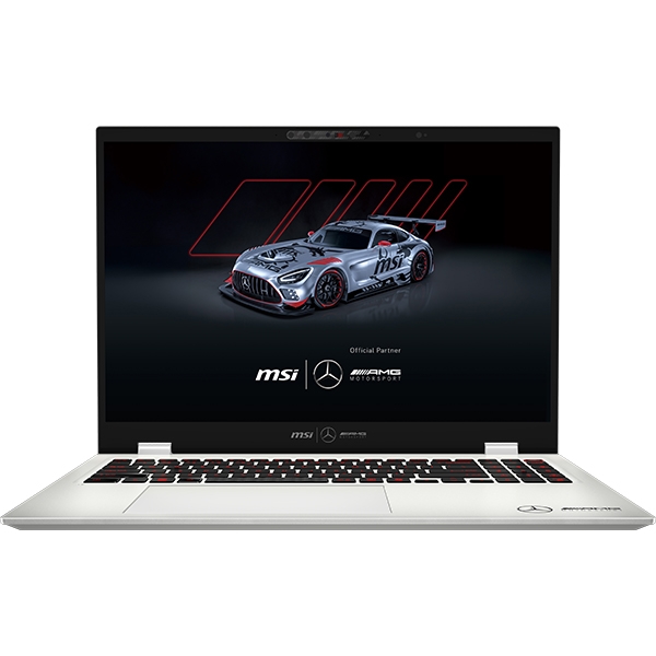 Prenosnik MSI Prestige 16 AI+ MercedesAMG B2VMG Core Ultra 9 / 32GB RAM / 1TB SSD / 16"  OLED UHD+ / Intel Arc 140V / Windows 11 Pro (srebrn)