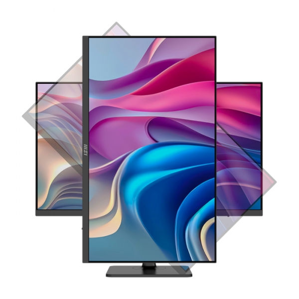 Zaslon MSI Modern MD272UPHG / 27" / UHD / IPS / 60Hz / 4ms (GtG) / KVM / črn - nastavljiv po višini - PD 98W
