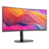 Zaslon MSI Modern MD342CQP / 34" / UWQHD / VA / 120Hz / 1ms (MPRT) / ukrivljen / KVM / črn - nastavljiv po višini - PD 98W