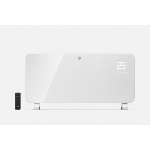minimal_white_glass_electric_heater_set VonHaus Wi-Fi stenski konvektorski grelnik z nogicami bel 2000 W