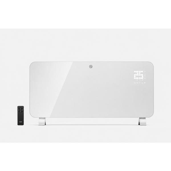 VonHaus Wi-Fi stenski konvektorski grelnik z nogicami bel 2000 W